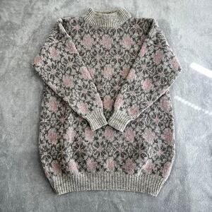 Vintage Hilda LTD Pure Wool Sweater Women's M Knit Coastal Grandmother